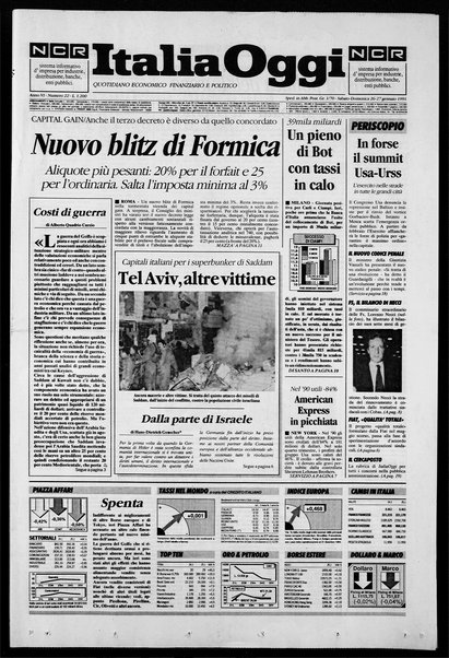 Italia oggi : quotidiano di economia finanza e politica